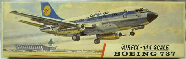 Airfix 1/144 Boeing 737 Lufthansa, SK505 plastic model kit